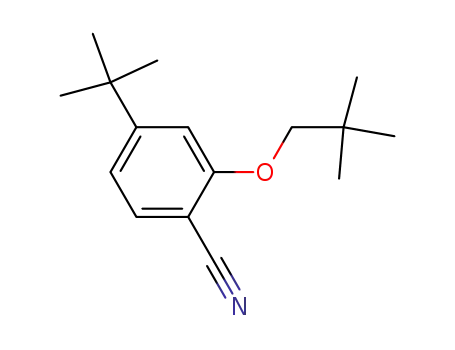 Benzonitrile, 4-(1,1-dimethylethyl)-2-(2,2-dimethylpropoxy)-
