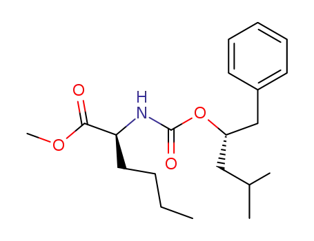 (S)-2-((S)-1-Benzyl-3-methyl-butoxycarbonylamino)-hexanoic acid methyl ester