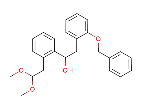 2-(2-benzyloxy-phenyl)-1-[2-(2,2-dimethoxy-ethyl)-phenyl]-ethanol