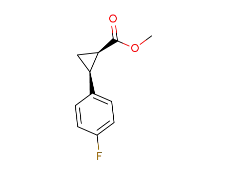 METHYL 2-(4-FLUOROPHENYL)CYCLOPROPANECARBOXYLATE