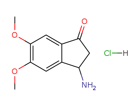 5,6-Dimethoxy-3-oxo-1-indanaminium chloride