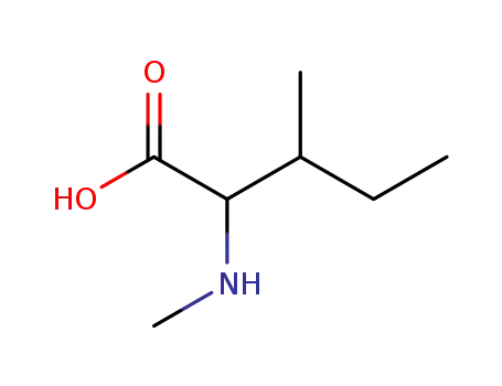 Molecular Structure of 4125-95-5 (DL-N-Methylleucine)