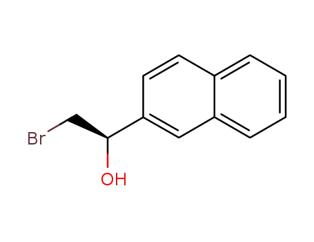 Molecular Structure of 85554-14-9 (2-Naphthalenemethanol, a-(bromomethyl)-, (R)-)