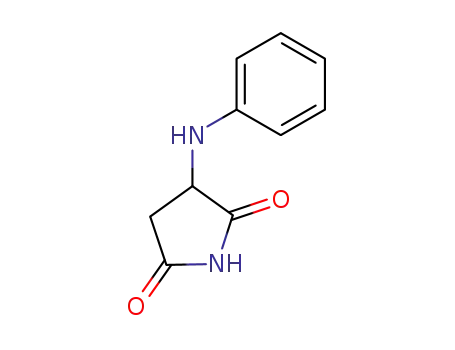 Molecular Structure of 5615-81-6 (3-(phenylamino)pyrrolidine-2,5-dione)