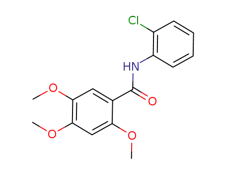 벤자미드, N-(2-클로로페닐)-2,4,5-트리메톡시-