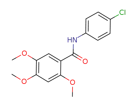 벤자미드, N-(4-클로로페닐)-2,4,5-트리메톡시-