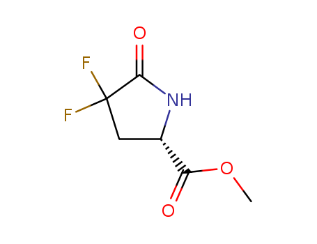 L-Proline, 4,4-difluoro-5-oxo-, methyl ester (9CI)
