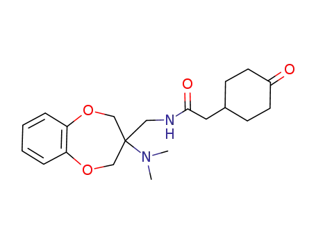<i>N</i>-(3-dimethylamino-3,4-dihydro-2<i>H</i>-benzo[<i>b</i>][1,4]dioxepin-3-ylmethyl)-2-(4-oxo-cyclohexyl)-acetamide