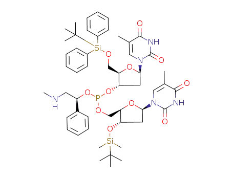 C<sub>51</sub>H<sub>70</sub>N<sub>5</sub>O<sub>11</sub>PSi<sub>2</sub>