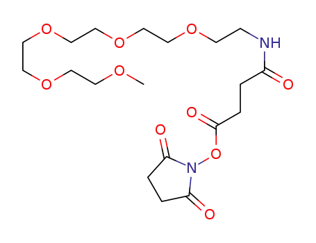 Molecular Structure of 92451-00-8 (O-((N-SUCCINIMIDYL)SUCCINYL-AMINOETHYL)&)