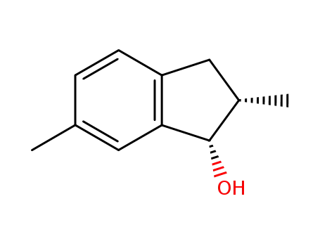 Molecular Structure of 945613-46-7 ((1S,2S)-2,6-dimethylindan-1-ol)
