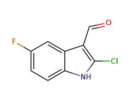 2-chloro-5-fluoro-1H-indole-3-carbaldehyde