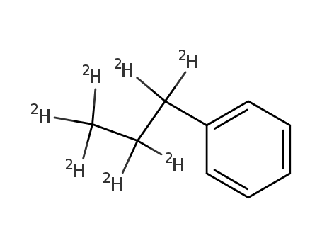 Molecular Structure of 65087-58-3 (N-PROPYL-D7-BENZENE)