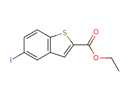 5-Iodo-benzo[b]thiophene-2-carboxylic acid ethyl ester