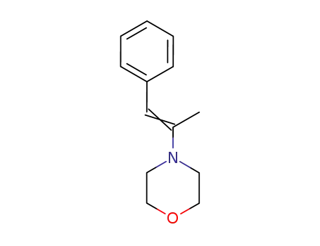Morpholine, 4-(1-methyl-2-phenylethenyl)-