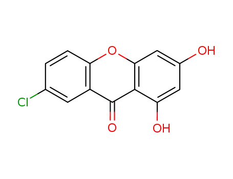 7-chloro-1,3-dihydroxy-9H-xanthen-9-one