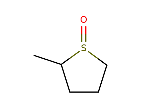 Molecular Structure of 35539-62-9 (2-Methyltetrahydrothiophene 1-oxide)