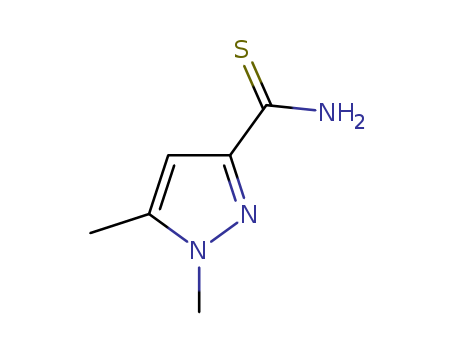 1,5-DIMETHYL-1H-PYRAZOLE-3-CARBOTHIOAMIDE+CAS