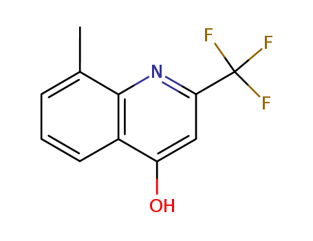4-Quinolinol,8-methyl-2-(trifluoromethyl)-