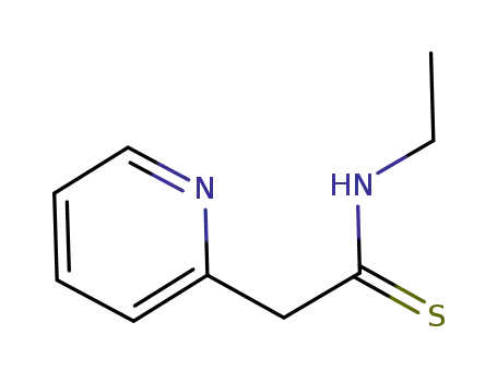2-Pyridineethanethioamide, N-ethyl-