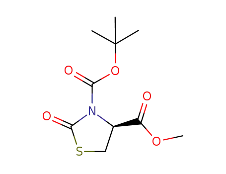 3,4-Thiazolidinedicarboxylic acid, 2-oxo-, 3-(1,1-dimethylethyl) 4-methyl
ester, (4S)-