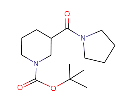 1-BOC-3-(1-피롤리디닐카르보닐)피페리딘