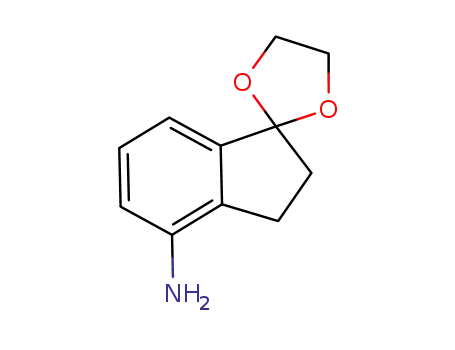 2',3'-dihydrospiro[1,3-dioxolane-2,1'-inden]-4'-amine