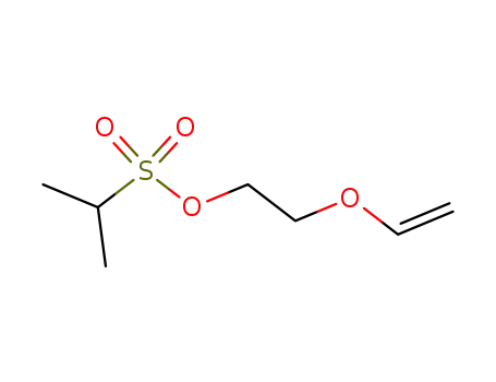 Molecular Structure of 810668-09-8 (1-vinyloxethyl propane 2-sulfonate)