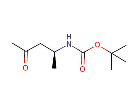 Molecular Structure of 193635-07-3 (Carbamic acid, (1-methyl-3-oxobutyl)-, 1,1-dimethylethyl ester (9CI))