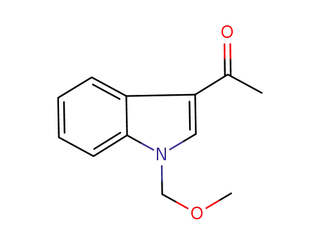 1-(1-methoxymethyl-1<i>H</i>-indol-3-yl)-ethanone