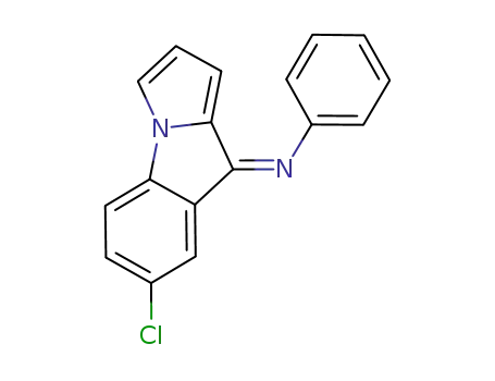 (6-chloro-3a-aza-cyclopenta[<i>a</i>]inden-8-ylidene)-phenyl-amine