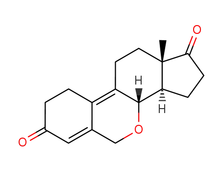 (8S,13S,14R)-7-oxa-estra-4,9-diene-3,17-dione