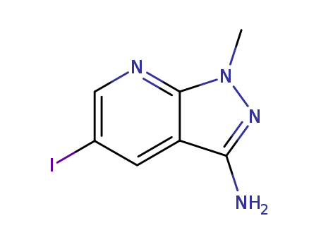 3-Amino-5-IODO-1-METHYL-1H-PYRAZOLO[3,4-B]PYRIDINE