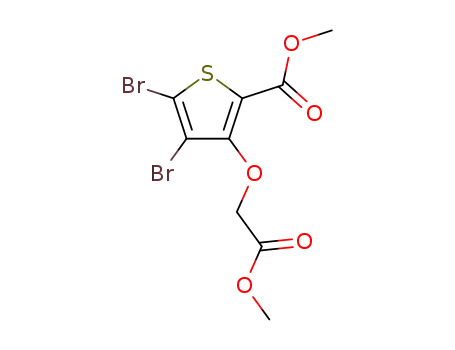 Methyl 4,5-dibromo-3-(2-methoxy-2-oxoethoxy)-2-thiophenecarboxylate