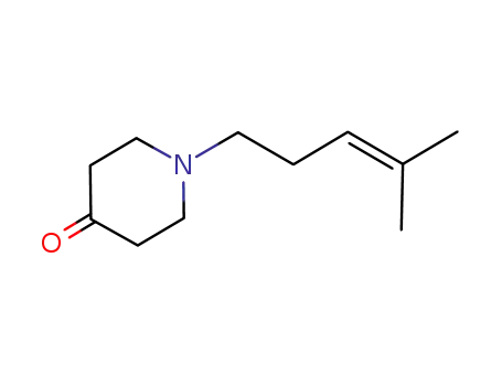 Molecular Structure of 203321-74-8 (1-(4-methyl-3-pentenyl)-4-piperidone)