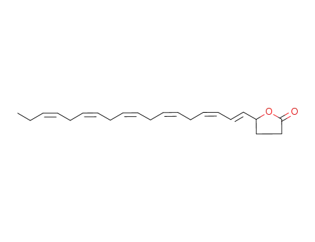 2(3H)-Furanone,
dihydro-5-(1E,3Z,6Z,9Z,12Z,15Z)-1,3,6,9,12,15-octadecahexaenyl-
