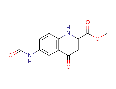 메틸6-아세트아미도-4-히드록시퀴놀린-2-카르복실레이트