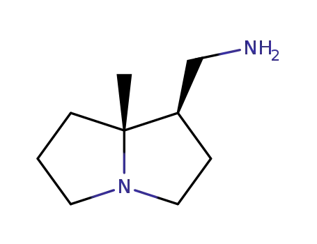 1H-Pyrrolizine-1-methanamine,hexahydro-7a-methyl-,(1R,7aR)-rel-(9CI)
