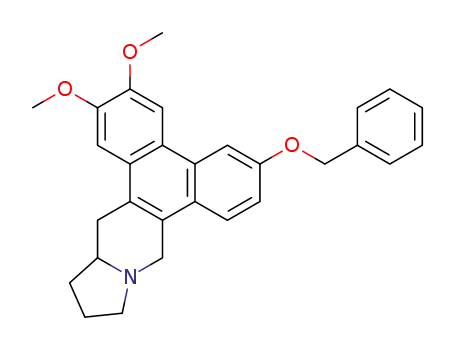 6-Benzyloxy-2,3-dimethoxy-9,10,11,12,12a,13-hexahydro-9a-aza-cyclopenta[b]triphenylene