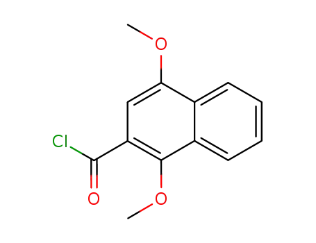 1,4-Dimethoxy-2-naphthalenecarbonyl chloride