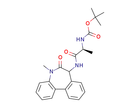 5-(N-Boc-L-alaninyl)amino-7-methyl-5,7-dihydro-6H-dibenz[b,d]azepin-6-one