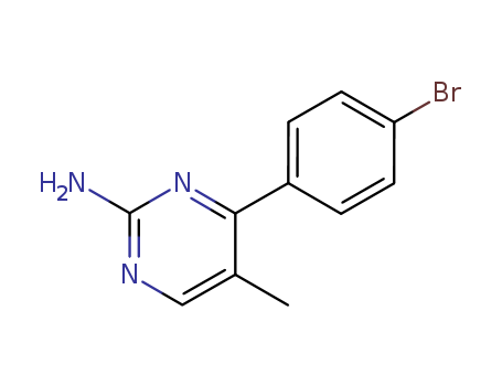 4-(4-BROMOPHENYL)-5-METHYLPYRIMIDIN-2-AMINE(913322-70-0)