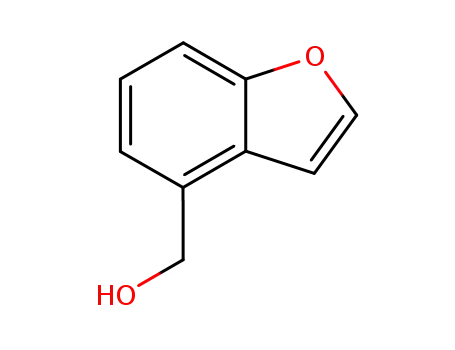 Molecular Structure of 173470-67-2 (BENZOFURAN-4-YLMETHANOL)