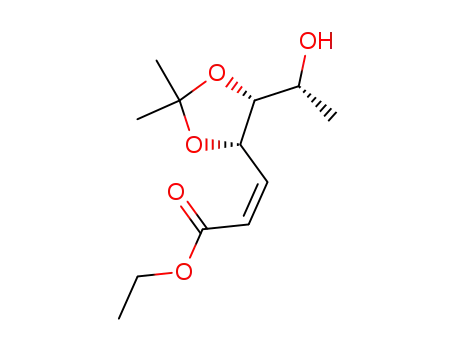 ethyl (Z)-2,3,7-trideoxy-4,5-O-isopropylidene-D-ribo-hept-2-enoate