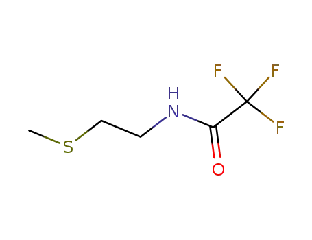Molecular Structure of 166252-92-2 (Acetamide, 2,2,2-trifluoro-N-[2-(methylthio)ethyl]-)