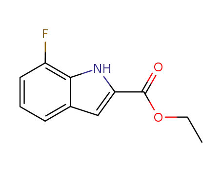 7-플루오로-1H-인돌-2-카르복실산 에틸 에스테르