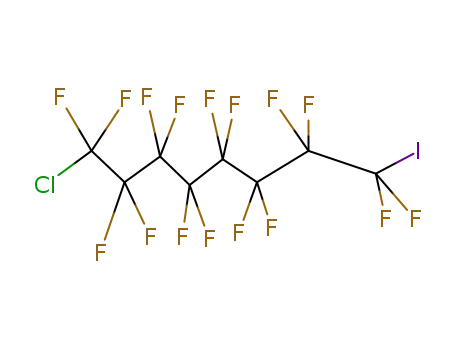 Molecular Structure of 16486-98-9 (1-CHLORO-8-IODOPERFLUOROOCTANE)