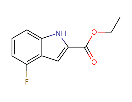 Ethyl-4-fluoroindole-2-carboxylate cas no. 348-32-3 98%