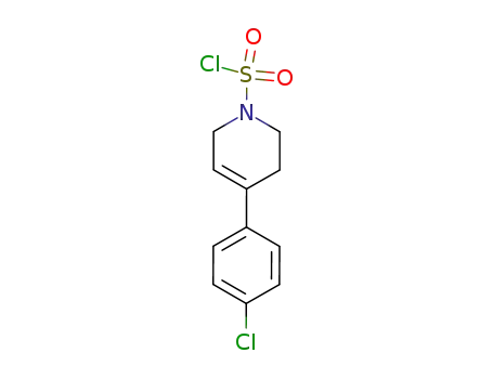 4-(4-chloro-phenyl)-3,6-dihydro-2<i>H</i>-pyridine-1-sulfonyl chloride