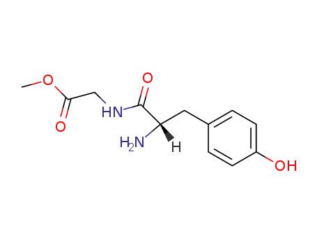 Molecular Structure of 15147-33-8 (Glycine, L-tyrosyl-, methyl ester)